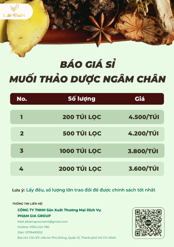 Muối Thảo Mộc Laviban
