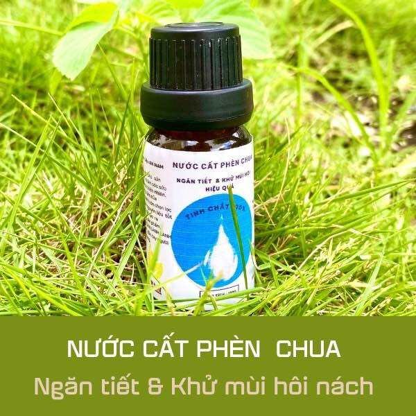 Nước cất phèn chua