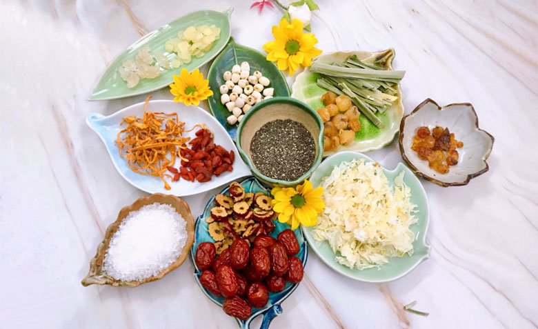 Trà dược dưỡng Nhan - 7 vị