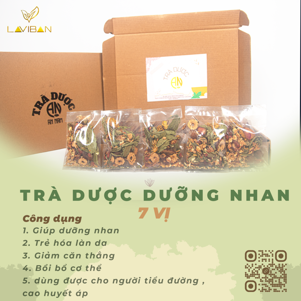 Trà dược dưỡng Nhan - 7 vị