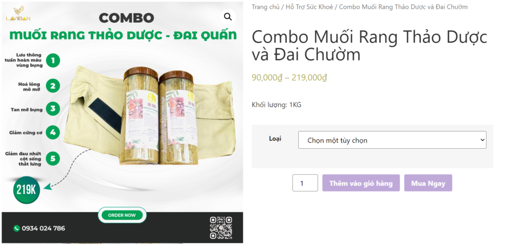 Muối thảo dược