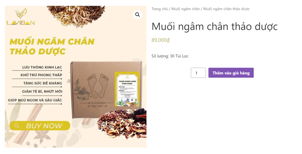 Thảo Mộc Ngâm Chân